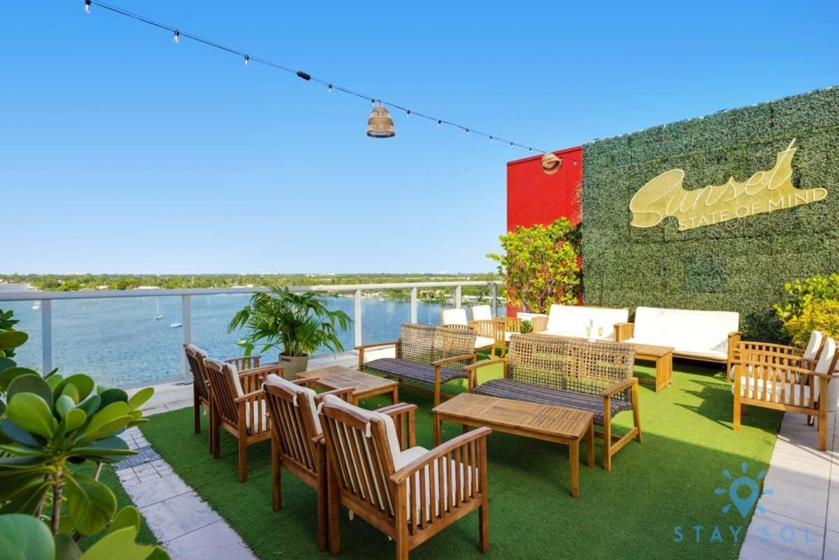 Tropical Oasis - Rooftop Pool- Near Beach - Gym Hollywood Luaran gambar