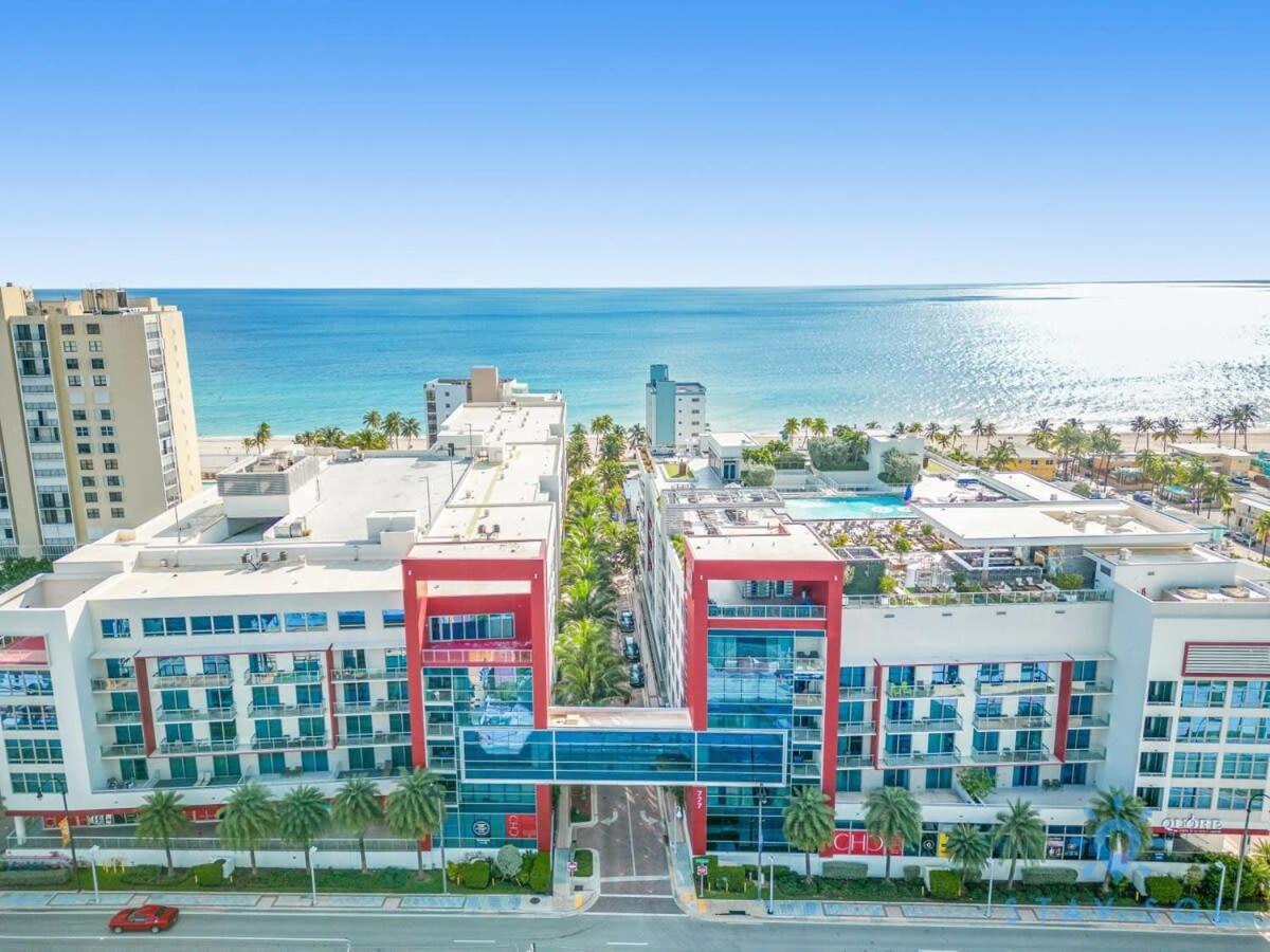 Tropical Oasis - Rooftop Pool- Near Beach - Gym Hollywood Luaran gambar