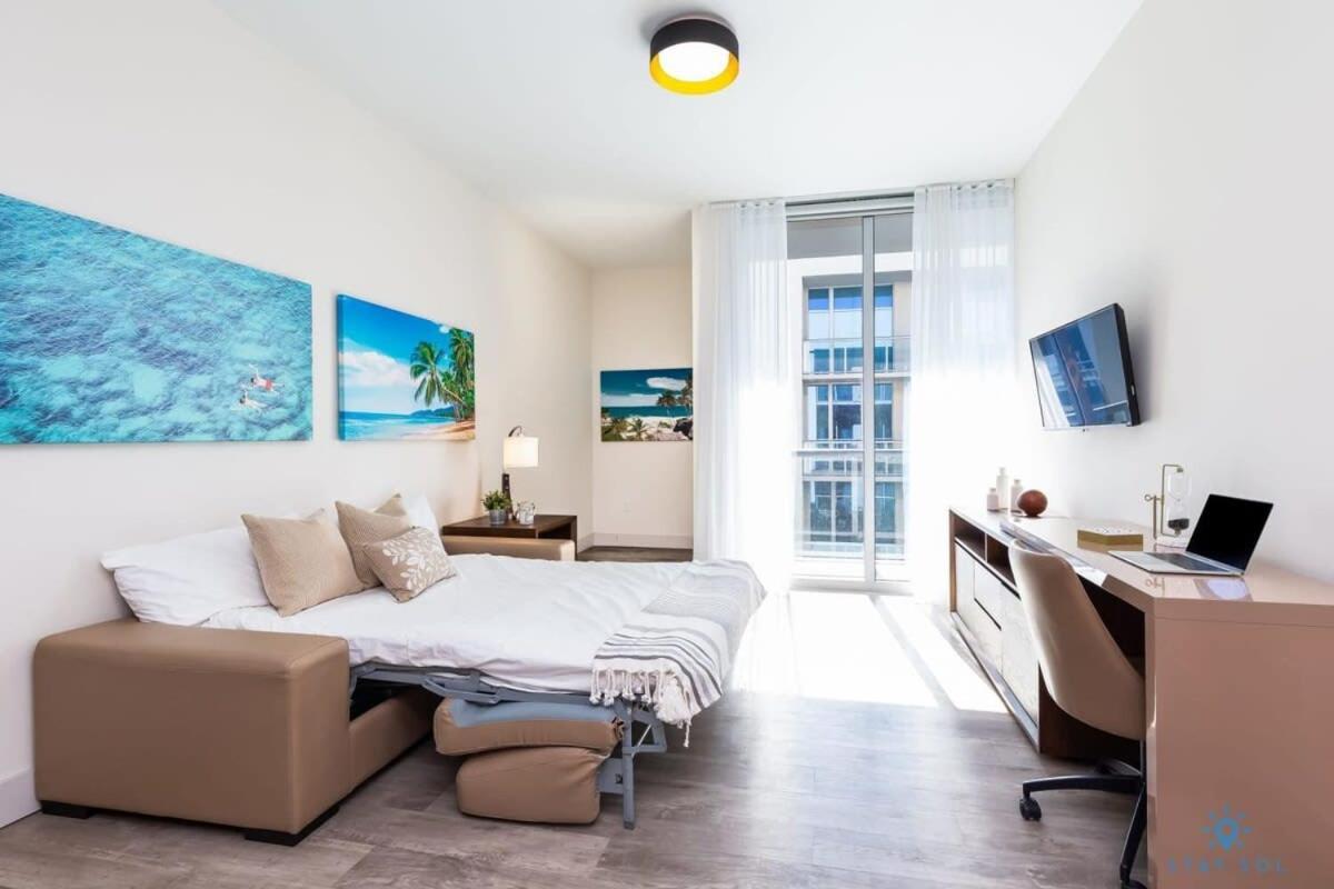 Tropical Oasis - Rooftop Pool- Near Beach - Gym Hollywood Luaran gambar